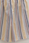 BASERANGE French-made organic cotton striped shorts (BAS-SHST-PO-SU25-MARTINIQUE STRIPE)